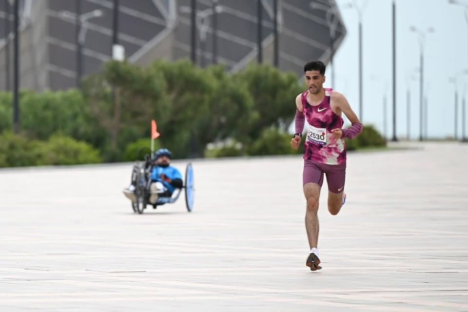 The Representative of the Azerbaijan Trade Union Confederation (AHIK) came sixth in the “Baku Marathon 2025”