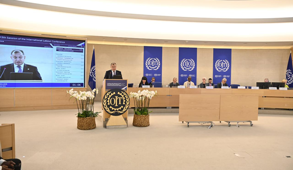 Azerbaijan Trade Unions Confederation Delegation Participates in the 113th Session of the International Labour Organization (ILO)