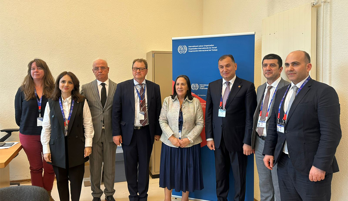 Representatives of the Azerbaijan Trade Unions Confederation Hold a Series of Meetings in Geneva