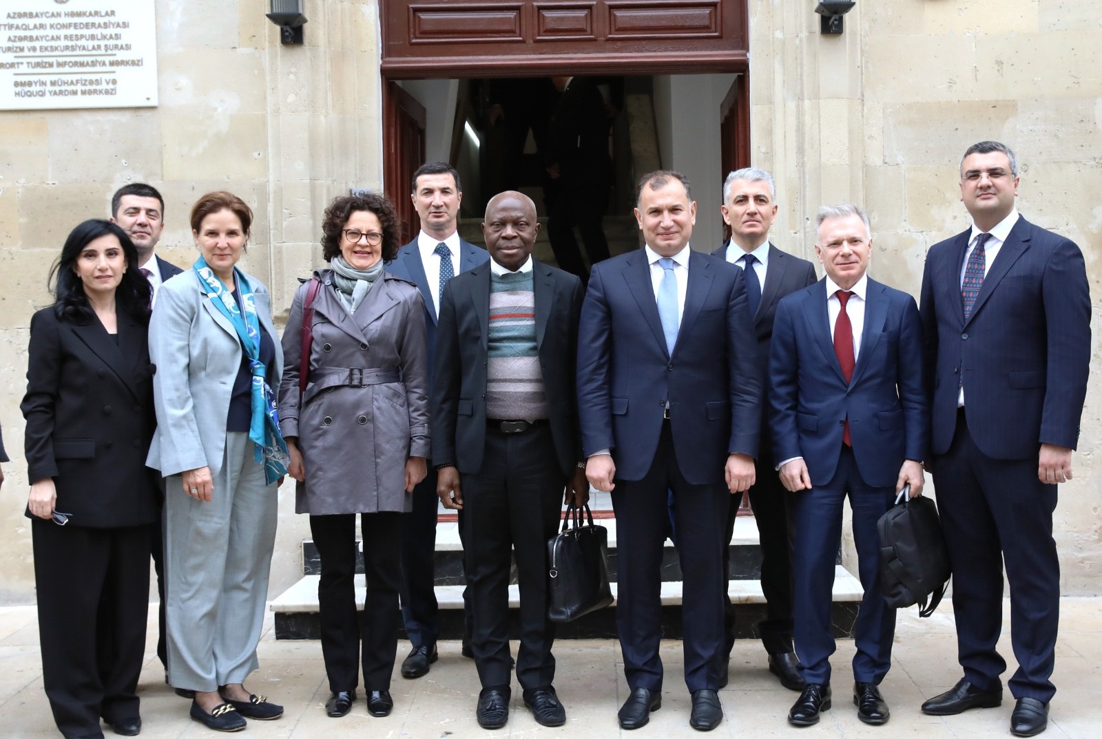 ILO Director General visits Azerbaijan Trade Unions Confederation