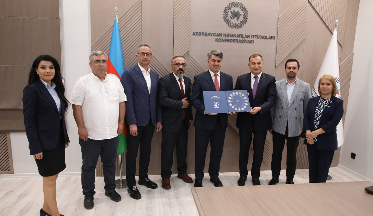 The Azerbaijan Trade Unions Confederation hosted a meeting with representatives of TÜIB