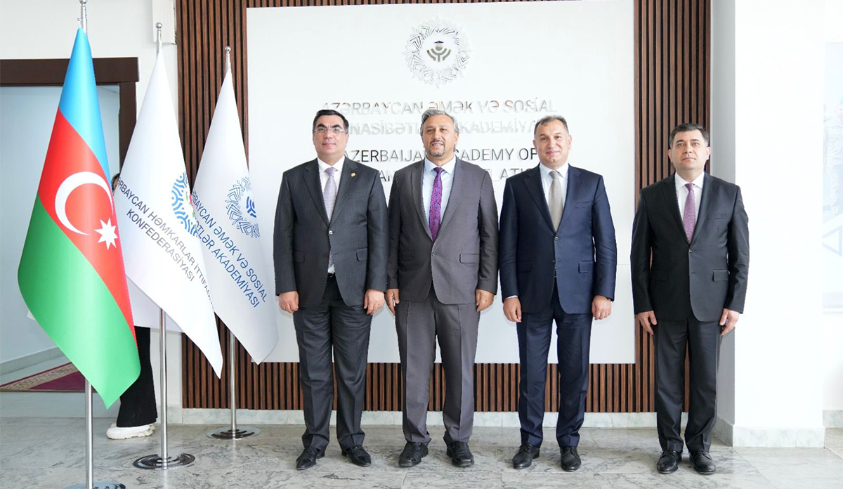 Rector of Koch University visited the Academy of Labor and Social Relations of the Azerbaijan Trade Unions Confederation
