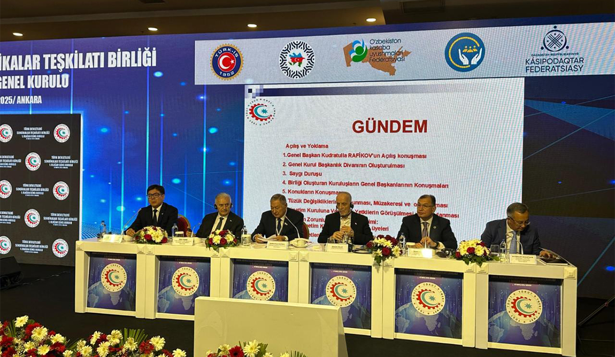 The Congress of the Organization of Trade Unions of Turkic States was held in Ankara