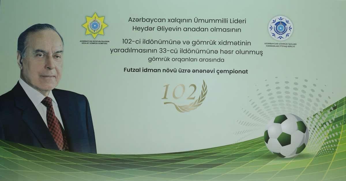 Gömrük işçiləri arasında keçirilən futzal çempionatı başa çatıb