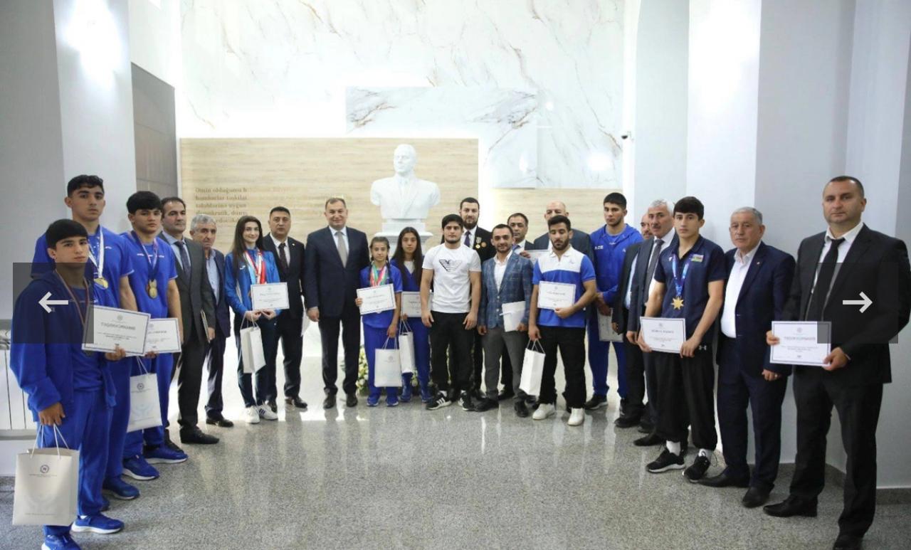 Azerbaijan Trade Unions Confederation holds meeting with AHIITA athletes and coaches-teachers