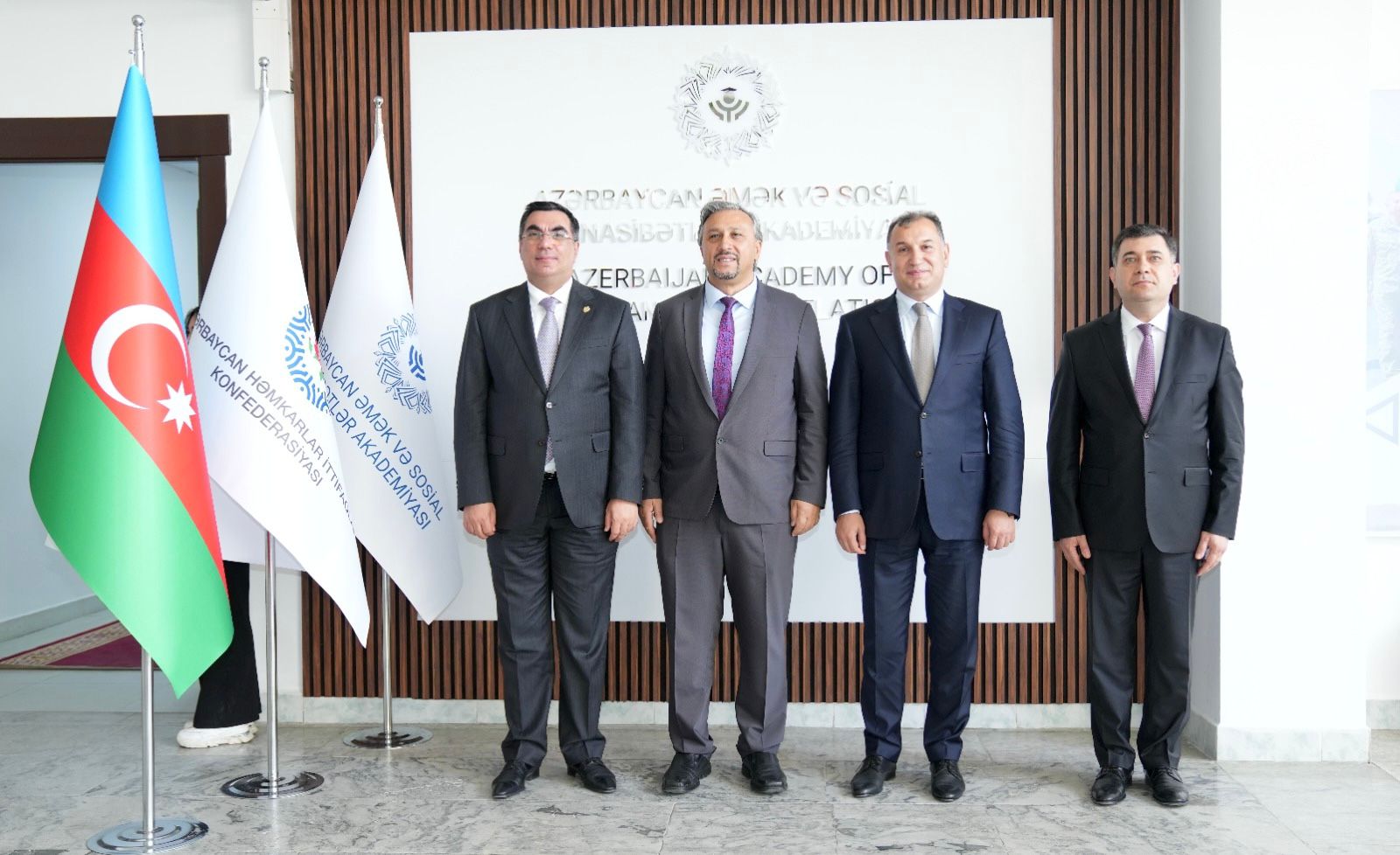 Rector of Koch University visited the Academy of Labor and Social Relations of the Azerbaijan Trade Unions Confederation