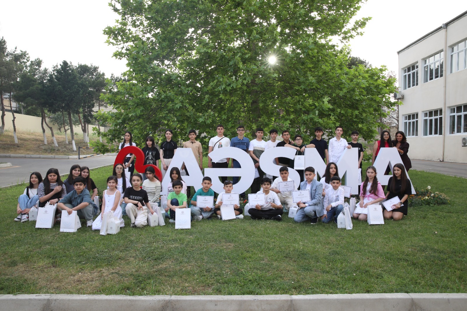 Azerbaijan Confederation of Trade Unions organized a master class for children