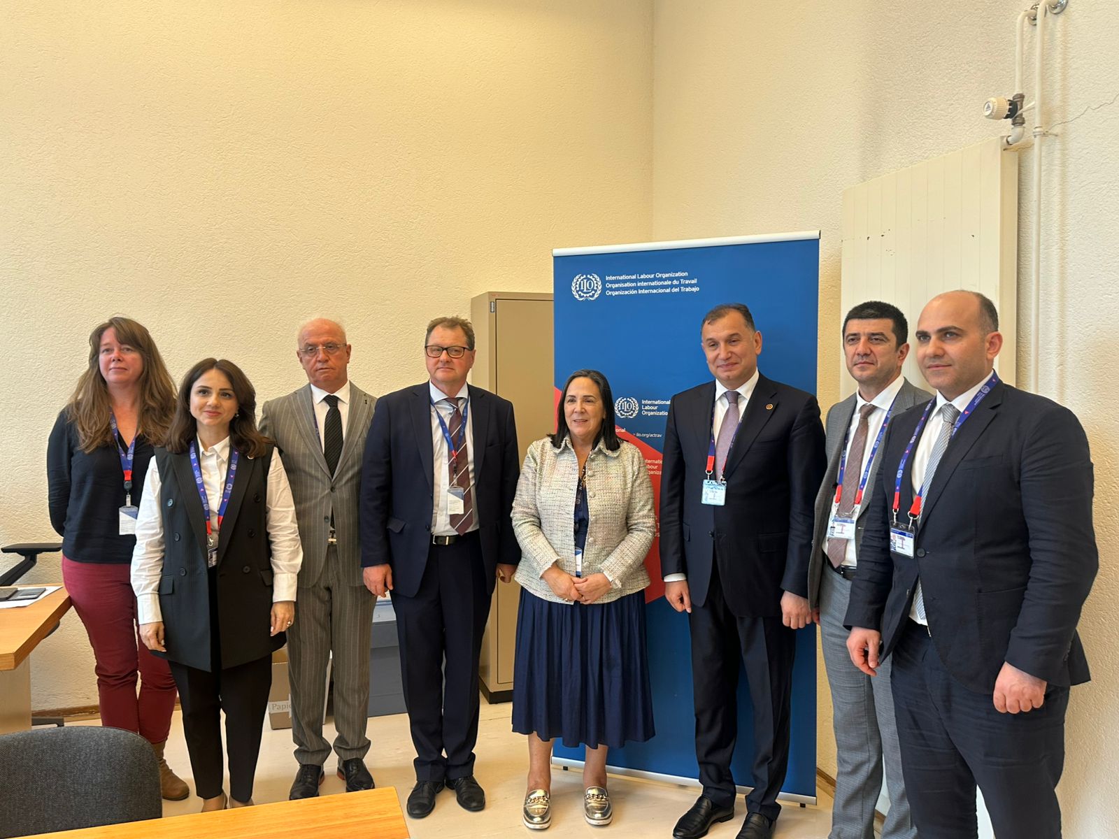 Azərbaycan Həmkarlar İttifaqları Konfederasiyasının nümayəndələri Cenevrədə bir sıra görüşlər keçirib