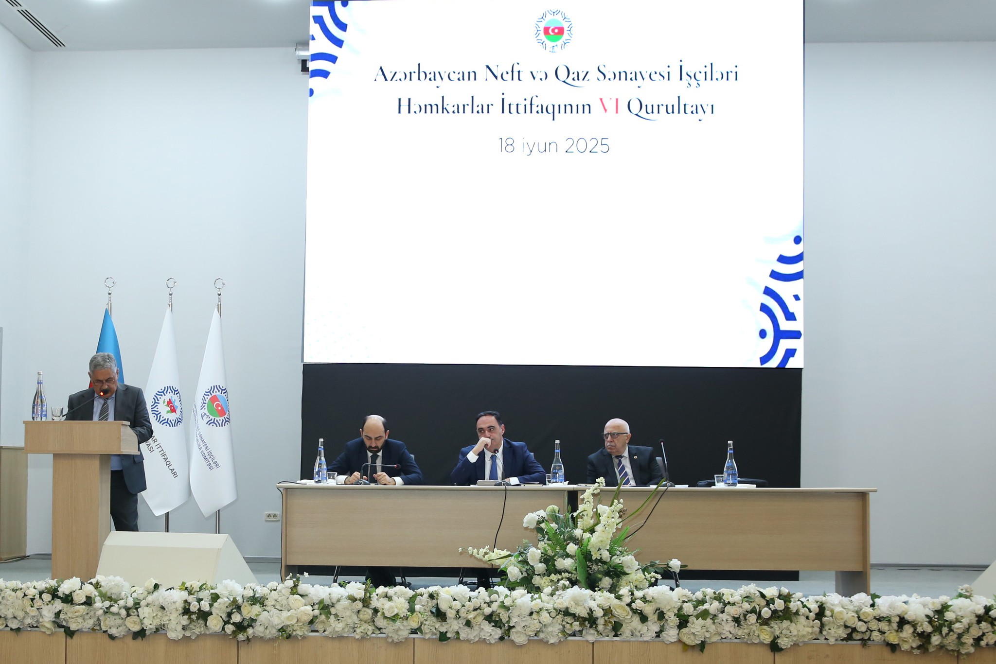 The 6th Congress of the Member organization of the Azerbaijan Trade Unions Confederation was held